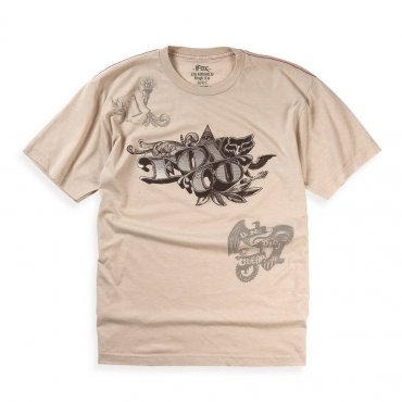Футболка FOX HEATHERED Short Sleeve Tee - COUNTERFEIT [Khaki]