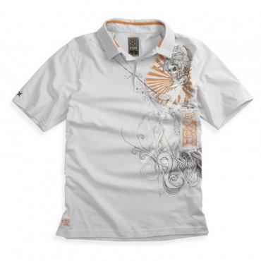 Поло FOX INKED Polo [Light Grey]