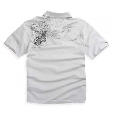 Поло FOX INKED Polo [Light Grey]