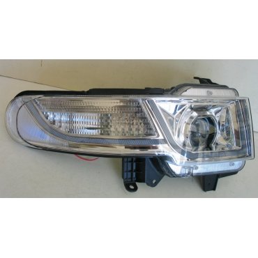 FJ Cruiser оптика передняя хром  стиль Evoque restyling