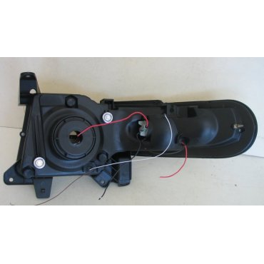 FJ Cruiser оптика передняя хром  стиль Evoque restyling