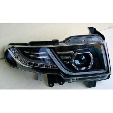 FJ Cruiser оптика передняя черная стиль Evoque restyling