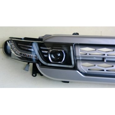 FJ Cruiser оптика передняя черная стиль Evoque restyling