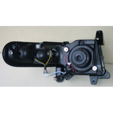 FJ Cruiser оптика передняя черная стиль Evoque restyling