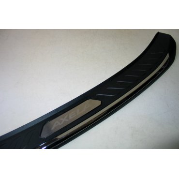 Mazda 3 Axela  накладка защитная на задний бампер ABS