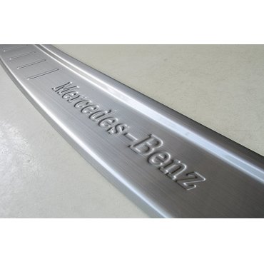 Mercedes Benz GLC накладка защитная на задний бампер