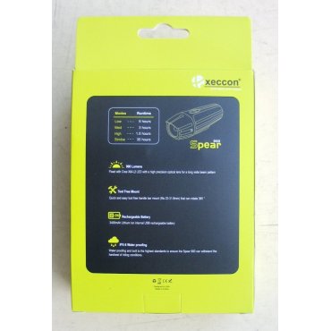 Вело фара Xeccon Spear 900 USB