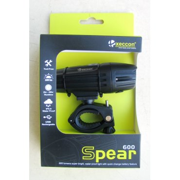 Вело фара Xeccon Spear 600 USB