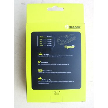 Вело фара Xeccon Spear 600 USB