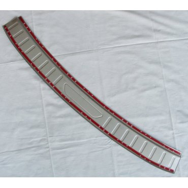 Hyundai Solaris Accent 2017+  накладка защитная на задний бампер