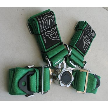 Ремень безопасности 3" ASP, зеленый