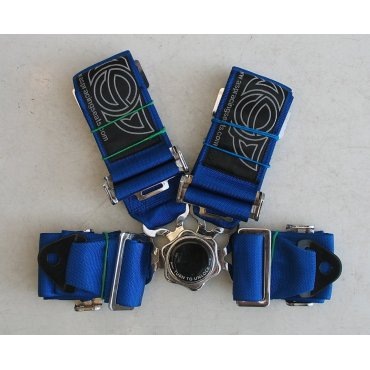 Ремень безопасности 3" ASP, синий