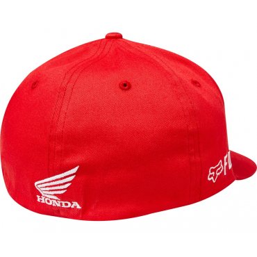 Кепка FOX FlexFit Hat - HONDA® HRC [Red]