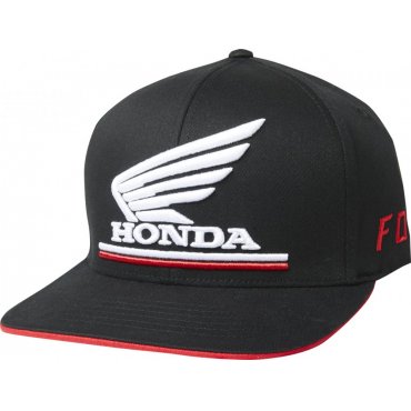 Кепка FOX FlexFit Hat - HONDA® [Black]