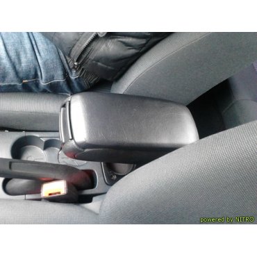 Ford Fiesta Mk7 подлокотник ASP черный виниловый