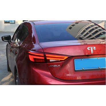 Mazda 3 Axela тюнинг фонари задние  красные стиль A3