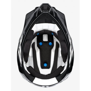 Шолом Ride 100% TRAJECTA Helmet [Black/White]