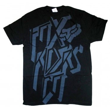 Футболка FOX Short Sleeve Tee - MASSIVE [Black]