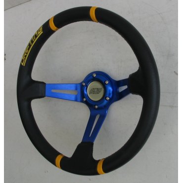Руль ASP Drifting синий виниловый