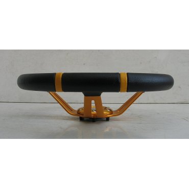 Руль ASP Drifting желтый виниловый