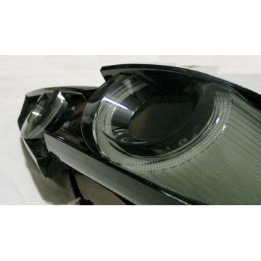 Mazda 3 Axela тюнинг фонари задние черные V1 