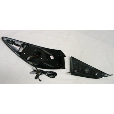 Mazda 3 Axela тюнинг фонари задние черные V1 