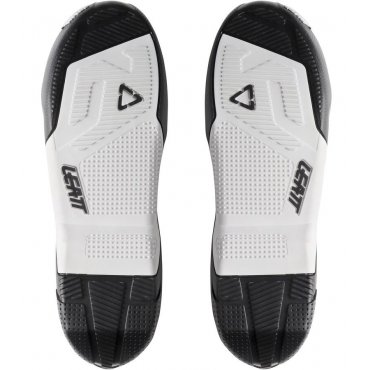 LEATT Sole GPX 4.5 / 5.5 Boots Pair [White/Black]