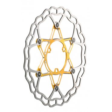 Гальмівний диск Ashima AiNeon 160mm [Gold]