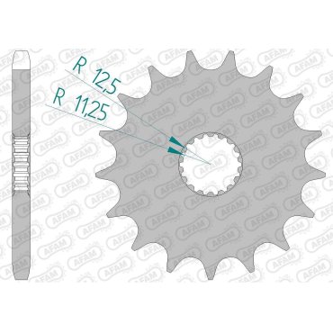 Зірка AFAM 525 Sprocket - Triumph