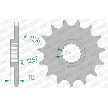 Зірка AFAM 520 Sprocket - KTM