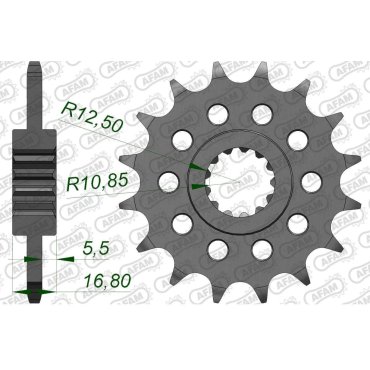 Зірка AFAM 520 Sprocket - Honda
