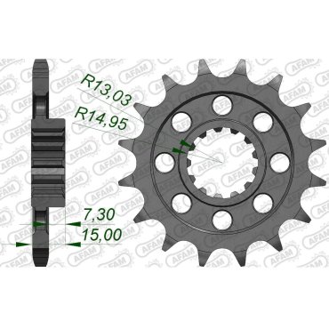 Зірка AFAM 525 Sprocket - BMW