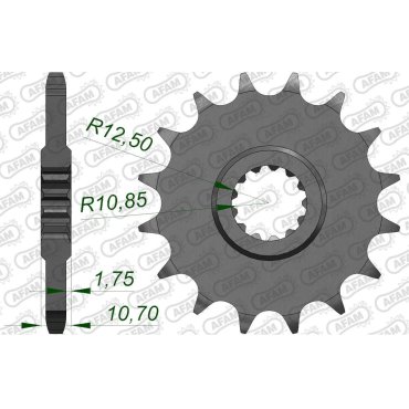 Зірка AFAM 525 Sprocket - Yamaha