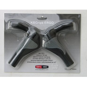 Гріпси KBG MTB Grips - ERGO [Black]