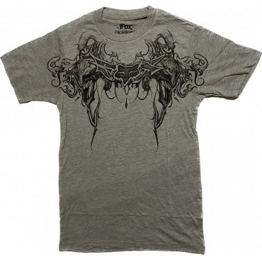Футболка FOX HEATHERED Short Sleeve Tee - GARGOYLE [Grey]