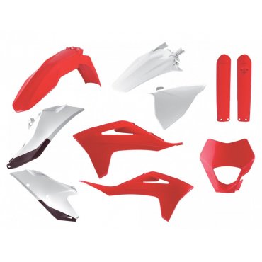 Пластик Polisport ENDURO kit - Gas Gas (21-) [Red/White]