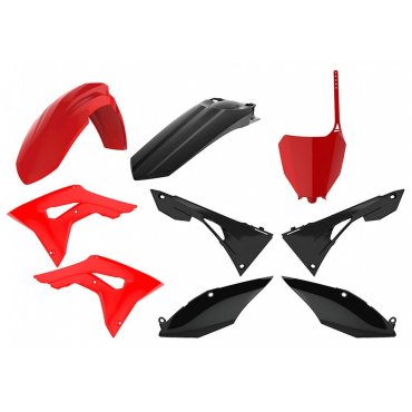 Пластик Polisport MX kit - Honda (17-) [Red/Black]