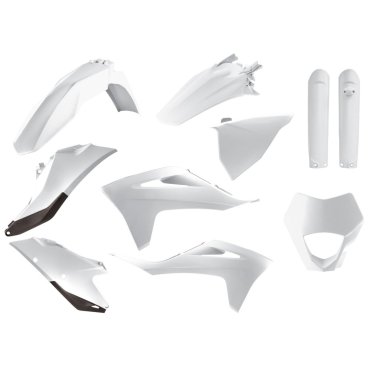 Пластик Polisport ENDURO kit - Gas Gas (21-) [White]