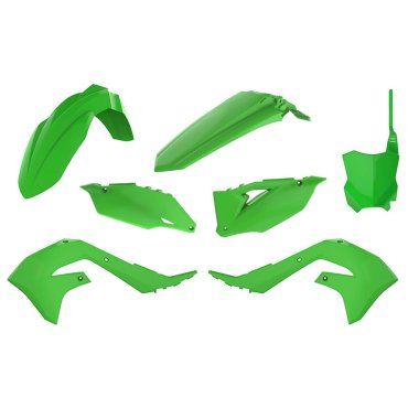 Пластик Polisport MX kit - Kawasaki (19-) [Green]