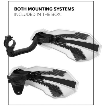 Захист рук Polisport MX Flow Handguard - KTM [White]