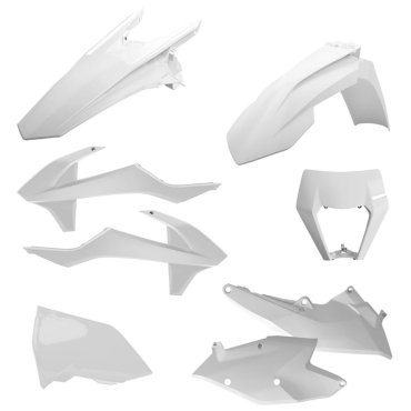 Пластик Polisport ENDURO kit - KTM (17-) [White]