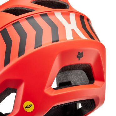 Шолом FOX PROFRAME Helmet - NACE [Orange Flame]