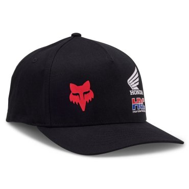 Кепка FOX FlexFit Hat - HONDA® [Black]