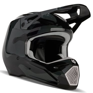 Шолом FOX YTH V1 Helmet - BNKR [Black]
