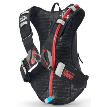 Рюкзак USWE MOTO HYDRO 8L Hydration Pack [Black]