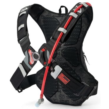 Рюкзак USWE MOTO HYDRO 8L Hydration Pack - Adventure [Black]