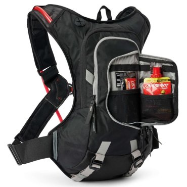 Рюкзак USWE MOTO HYDRO 8L Hydration Pack - Adventure [Black]