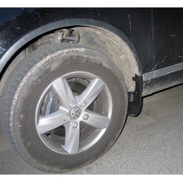 Volkswagen Touareg NF  брызговики передние и задние 
