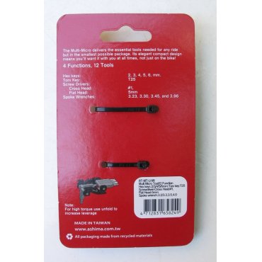 Ключи для велосипеда Ashima Rite Toolz Multi Micro Tool