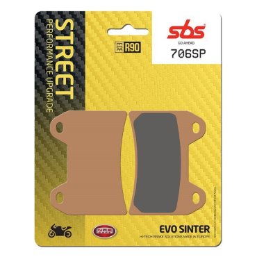 Гальмівні колодки SBS Upgrade Front Brake Pads